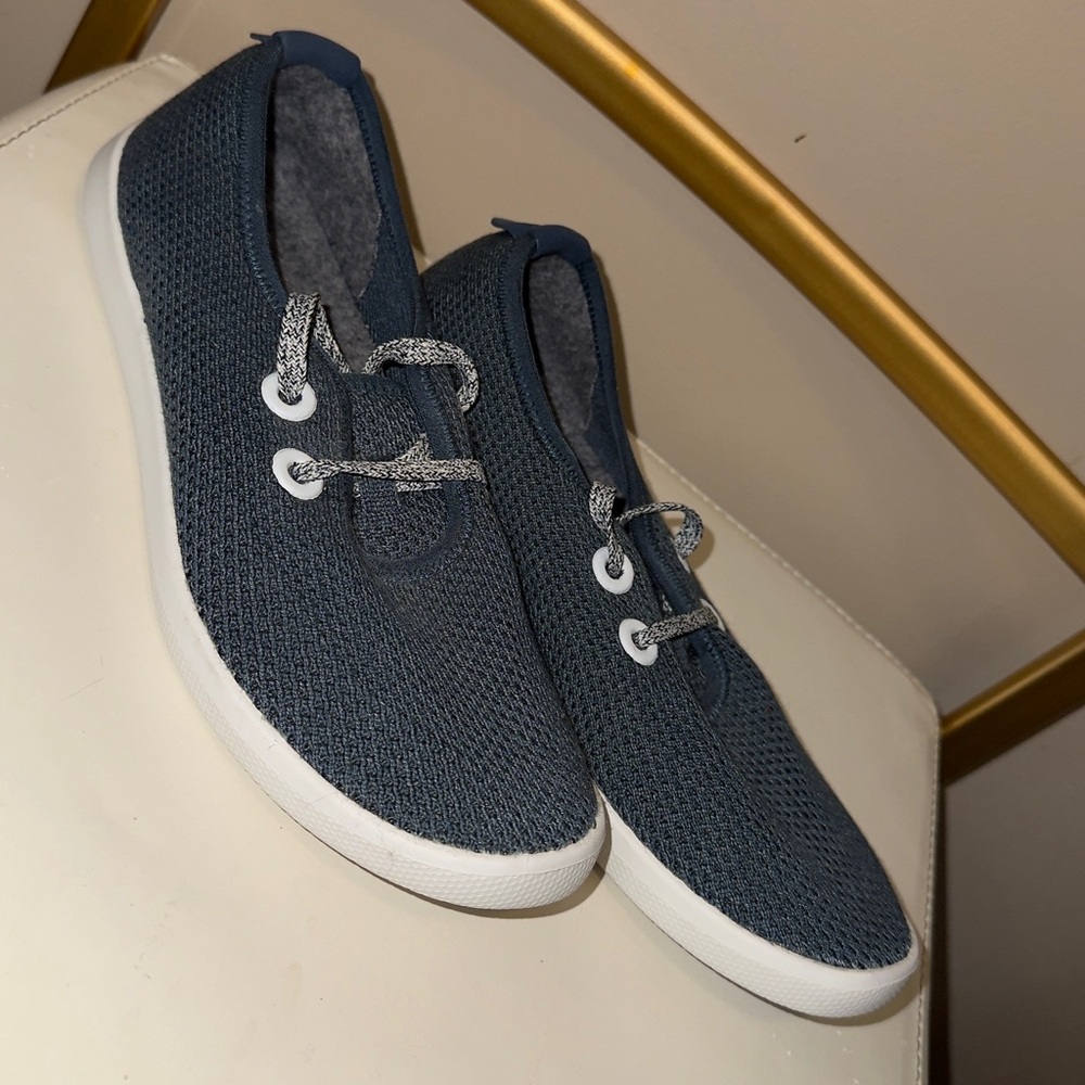 Allbirds Women's Blue Knit Sneakers